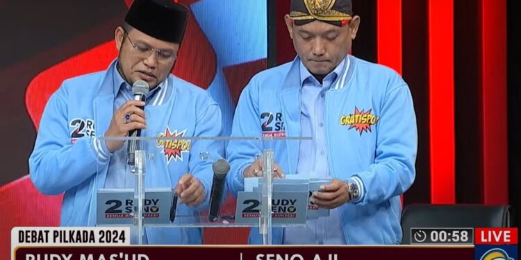 Debat Pilgub Kaltim Terakhir, Rudy Mas’ud : Warisan Budaya dan SDA Kaltim Kunci Generasi Emas