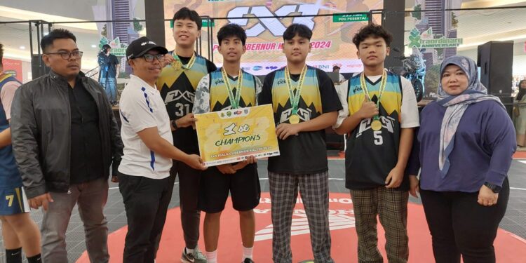 Kejuaraan Basket 3 on 3 Jadi Ajang Dispora Kaltim Godok Talenta Muda
