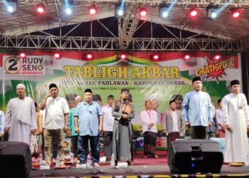 Ribuan Jamaah Hadiri Tablig Akbar dan Kampanye Rudy-Seno di Samarinda