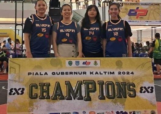 Bluefin Sweetie, Tim Asal Samarinda Raih Juara 1 Kategori U-23 Putri di Kejuaraan Basket 3 on 3