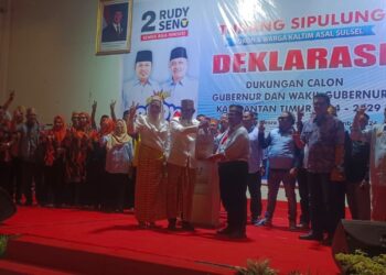 Ratusan Tokoh Bugis-Makassar Kompak Dukung Rudy Mas’ud di Pilgub Kaltim
