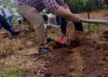 Program TJSL PT. MMP Bantu 100 Bibit dan Pupuk Ke Ponpes Hidayatullah Muara Badak