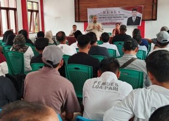 Reza Fachlevi Serap Aspirasi Masyarakat dari 10 Desa di Kutai Kartanegara