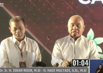 MK Tolak Gugatan Isran-Hadi, Rudy-Seno Sah Menangi Pilkada Kaltim 2024