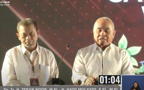 MK Tolak Gugatan Isran-Hadi, Rudy-Seno Sah Menangi Pilkada Kaltim 2024